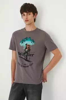 Хлопковая футболка Medicine, коричневый