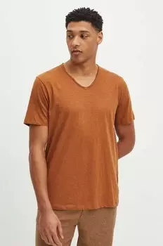 Хлопковая футболка Medicine, коричневый