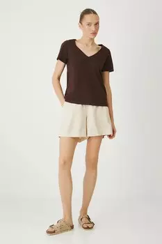 Хлопковая футболка Medicine, коричневый