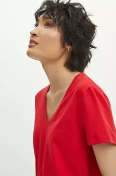 Хлопковая футболка Medicine, красный