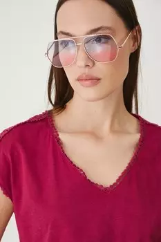 Хлопковая футболка Medicine, красный