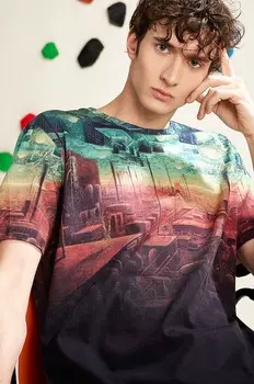 Хлопковая футболка Medicine, мультиколор