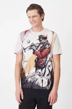 Хлопковая футболка Medicine, мультиколор