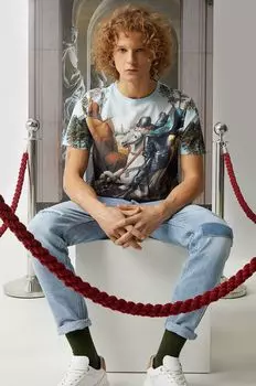 Хлопковая футболка Medicine, мультиколор