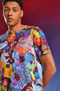 Хлопковая футболка Medicine, мультиколор