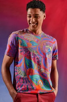 Хлопковая футболка Medicine, мультиколор