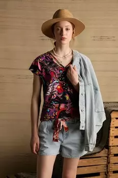 Хлопковая футболка Medicine, мультиколор