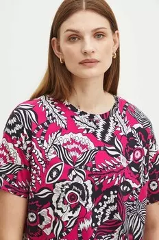 Хлопковая футболка Medicine, мультиколор