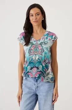 Хлопковая футболка Medicine, мультиколор