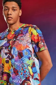 Хлопковая футболка Medicine, мультиколор