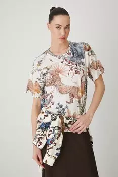 Хлопковая футболка Medicine, мультиколор