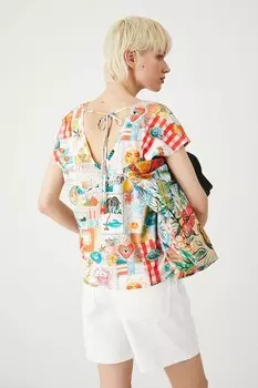 Хлопковая футболка Medicine, мультиколор