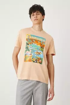 Хлопковая футболка Medicine, оранжевый