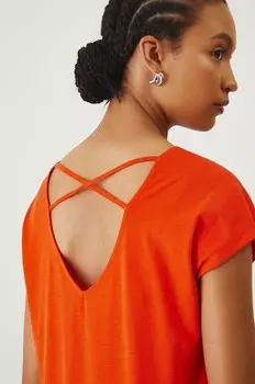 Хлопковая футболка Medicine, оранжевый