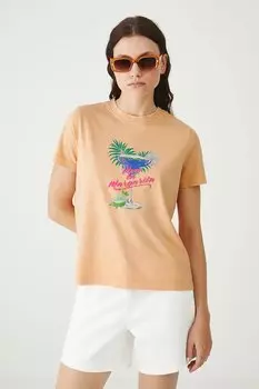 Хлопковая футболка Medicine, оранжевый