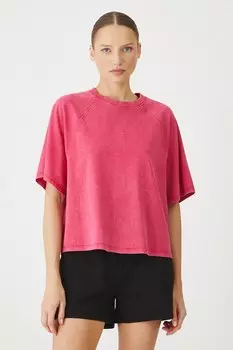 Хлопковая футболка Medicine, розовый