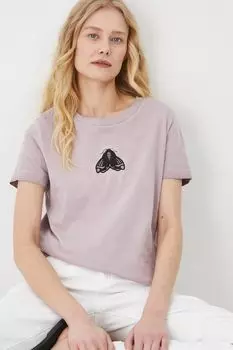 Хлопковая футболка Medicine, розовый