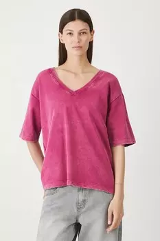 Хлопковая футболка Medicine, розовый