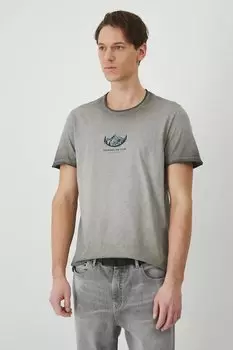 Хлопковая футболка Medicine, серый