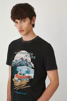 Хлопковая футболка Medicine, серый