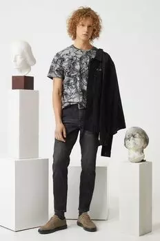 Хлопковая футболка Medicine, серый