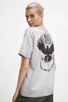 Хлопковая футболка Medicine, серый