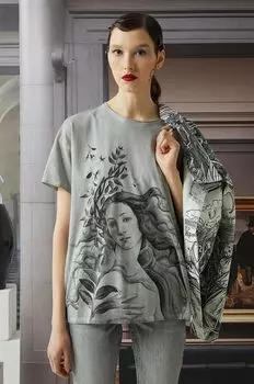 Хлопковая футболка Medicine, серый