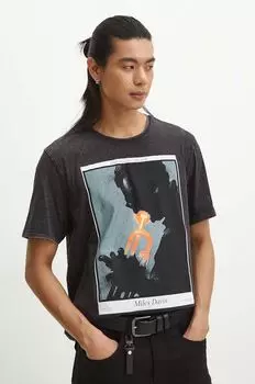 Хлопковая футболка Medicine, серый