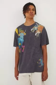 Хлопковая футболка Medicine, серый