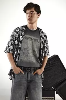 Хлопковая футболка Medicine, серый