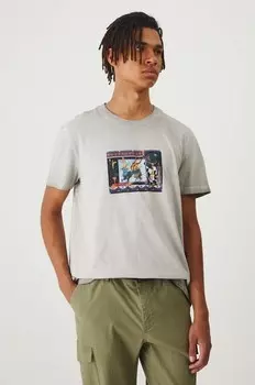 Хлопковая футболка Medicine, серый