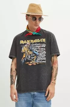 Хлопковая футболка Medicine, серый