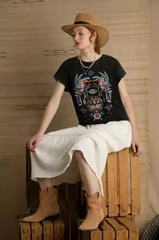 Хлопковая футболка Medicine, серый