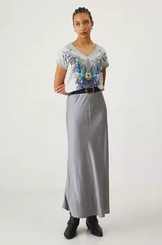 Хлопковая футболка Medicine, серый