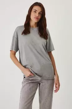 Хлопковая футболка Medicine, серый