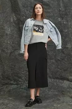 Хлопковая футболка Medicine, серый