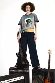 Хлопковая футболка Medicine, серый