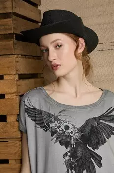 Хлопковая футболка Medicine, серый