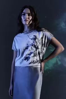 Хлопковая футболка Medicine, серый