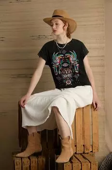 Хлопковая футболка Medicine, серый