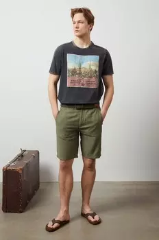 Хлопковая футболка Medicine, серый