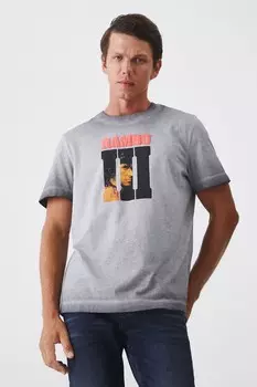 Хлопковая футболка Medicine, серый