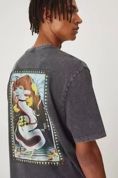 Хлопковая футболка Medicine, серый