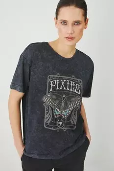 Хлопковая футболка Medicine, серый