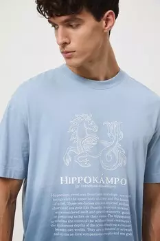 Хлопковая футболка Medicine, синий