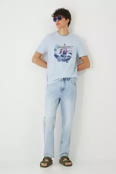 Хлопковая футболка Medicine, синий