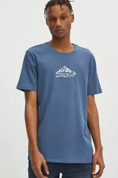 Хлопковая футболка Medicine, синий