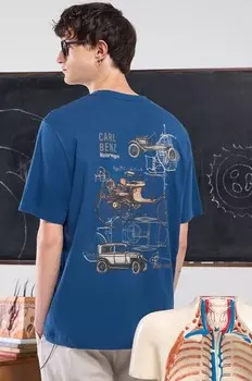 Хлопковая футболка Medicine, синий