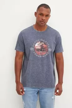 Хлопковая футболка Medicine, синий