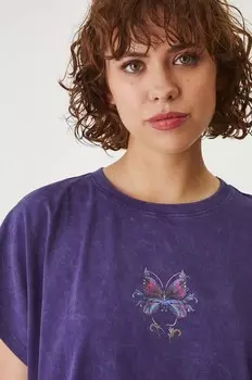 Хлопковая футболка Medicine, синий